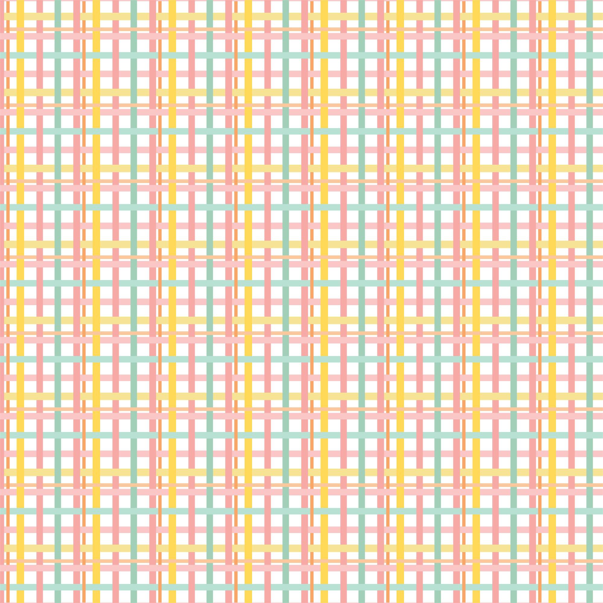 Eugene Textiles Pastel Plaid Flannel